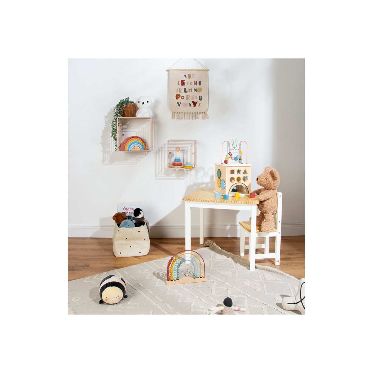 Houten regenboog "ruby"