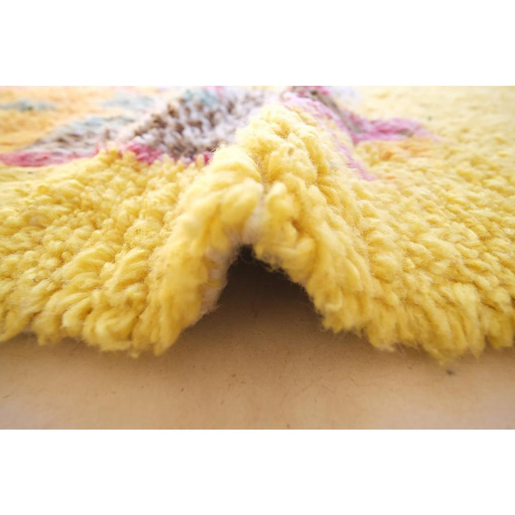 Berber tapijt in abstracte wol 164 x 245 cm