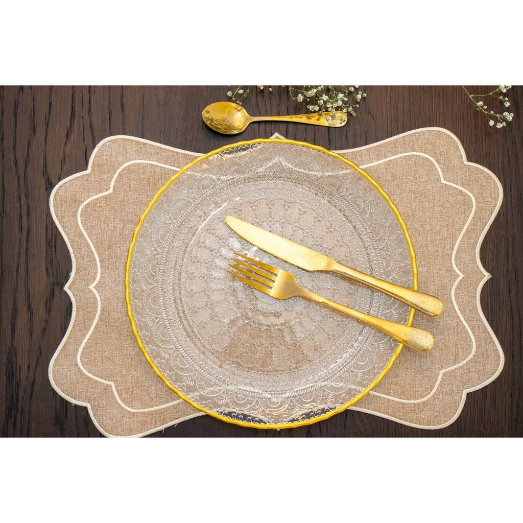 Assiette plaat Goldline 28x28x2.5cm