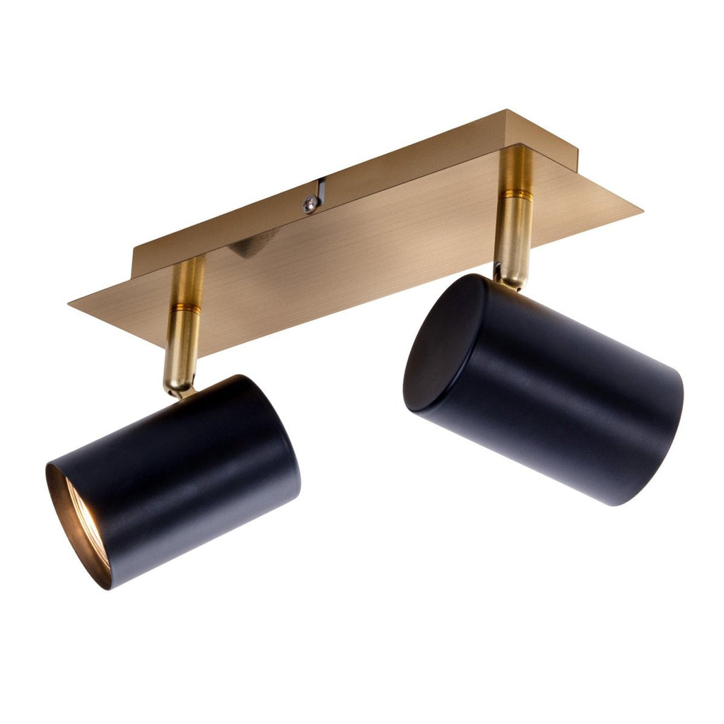Liv · Messing plafondlamp — zwart