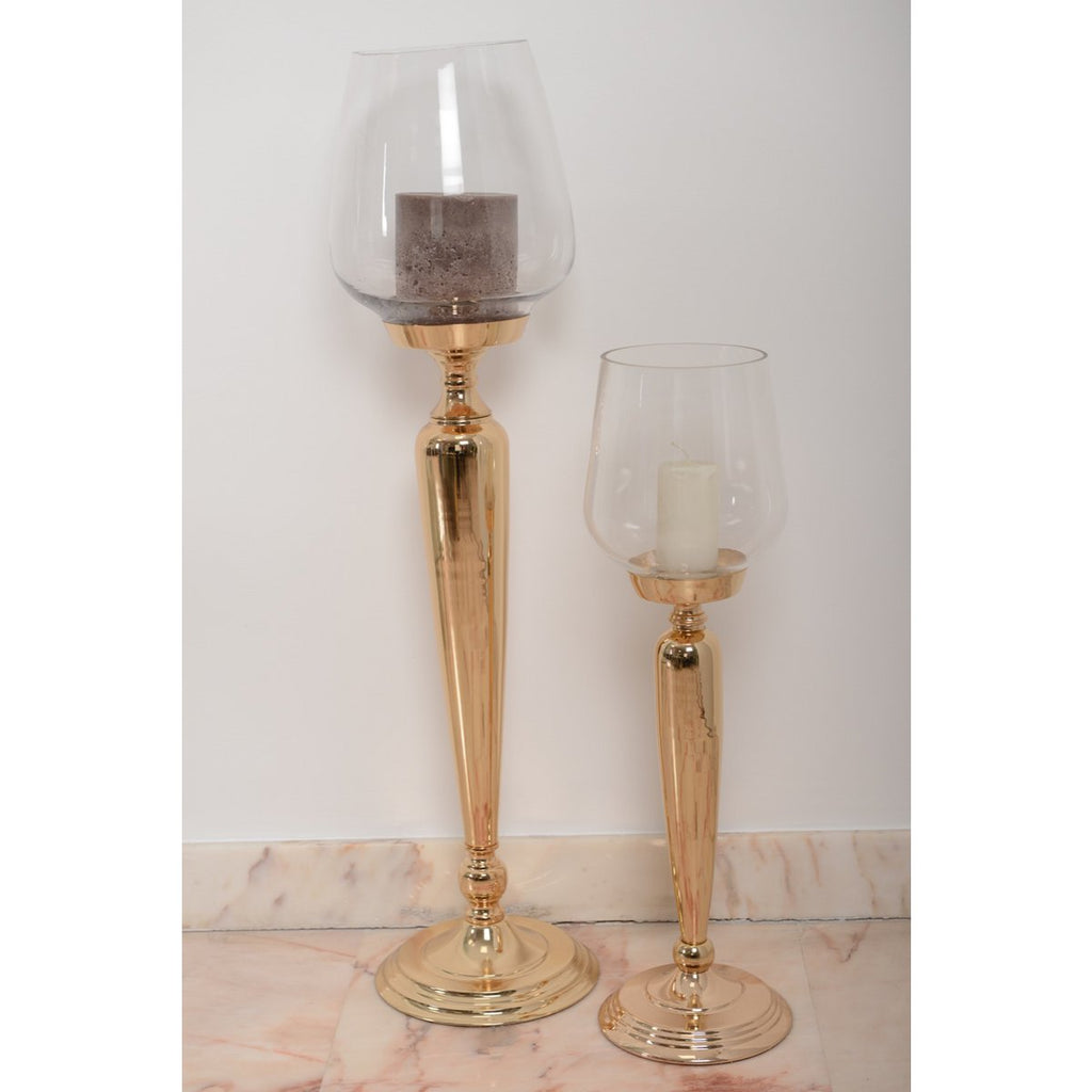 Haut H.79cm kandelaar