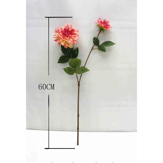 kunstbloem Dahlia（hand touch） 60 cm