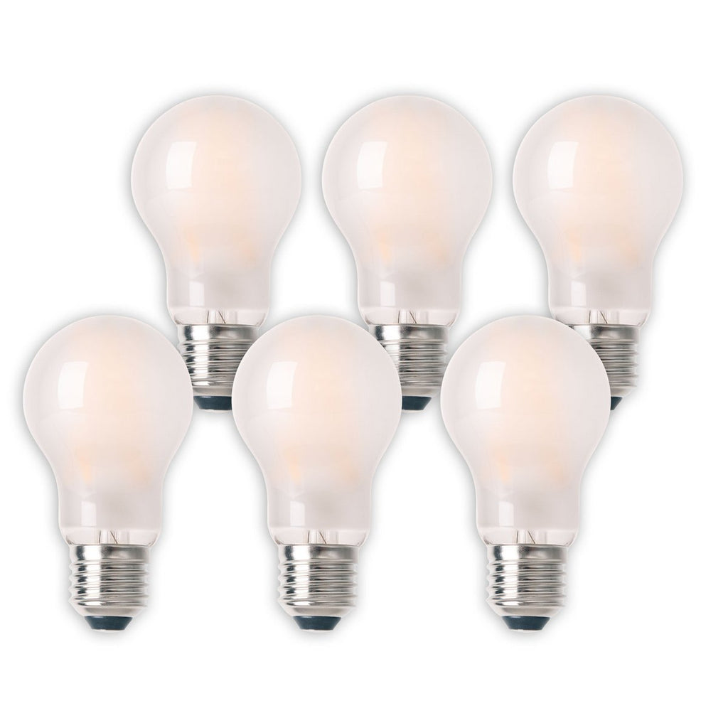 Liv · LED-lampen set van 6 — E27/8W warm wit