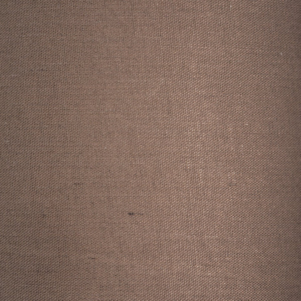 1er muur- en plafondvlek "Maron" gemaakt van metalen satin-mat met stof paraplu in bruin, met E14-aansluiting, lamp voor woonkamer, eetkamer, gang en kantoor, ongeveer. 17 x 12 cm