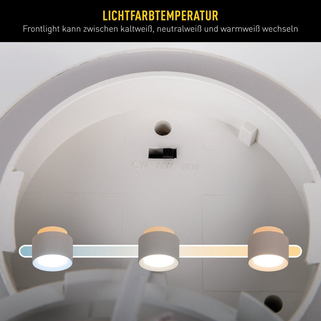 Liv · LED-spot compact — Ø11,5cm wit