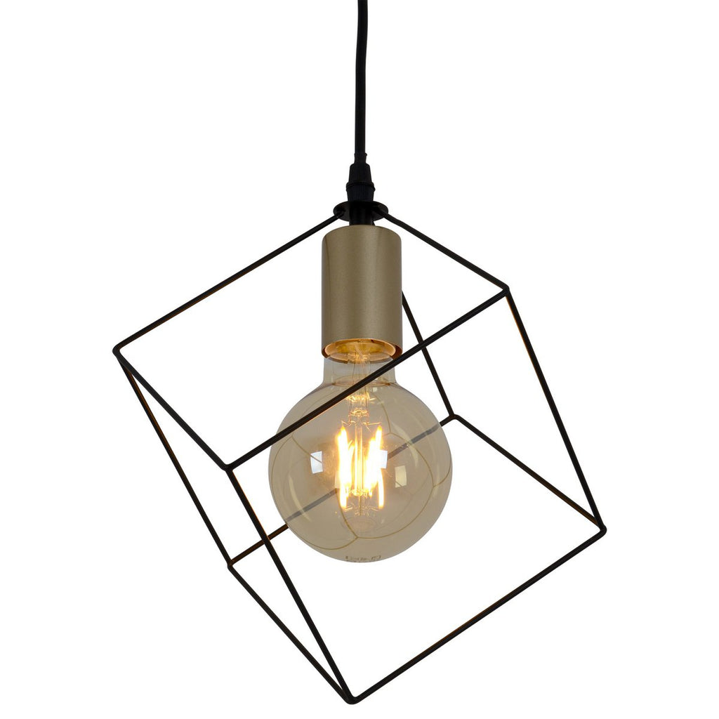 Liv · Metalen hanglamp — zwart