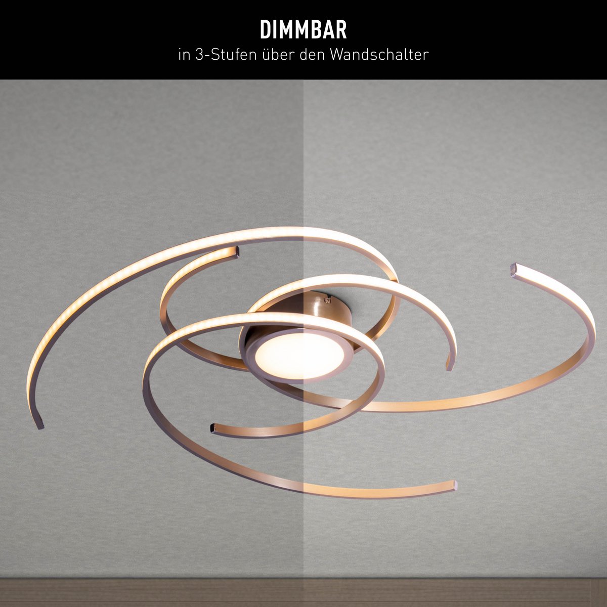 Liv · Plafondlamp — chroom