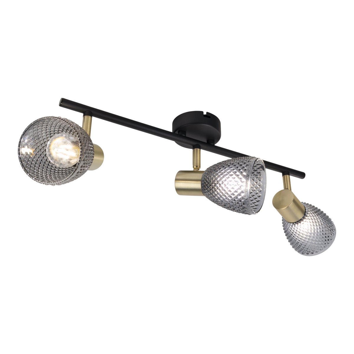 3 Spotwand/plafondlamp "Lindita" exclusief illuminant