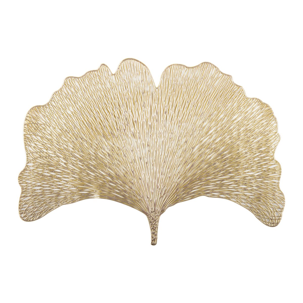 Ginkgo gouden plaat 44x30 cm
