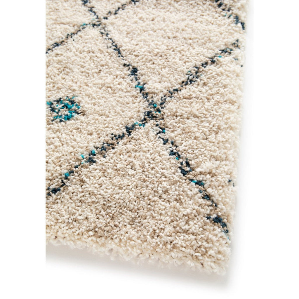 Zachte en volumineuze etnische ruige tapijten diamant