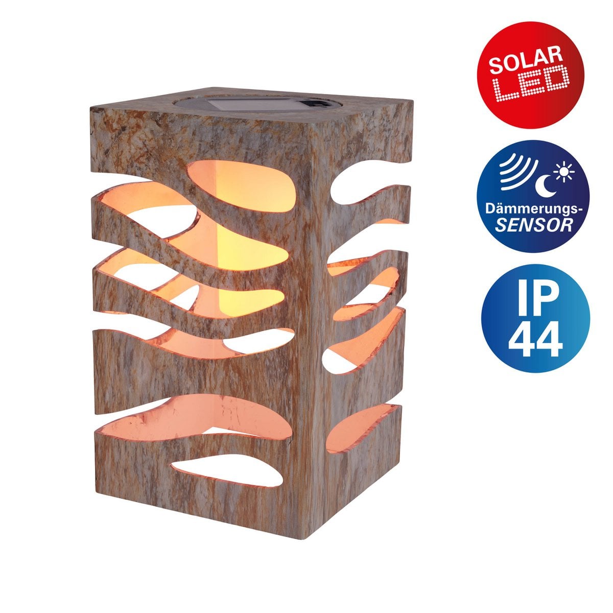 Liv · Marmeren buitenlamp — naturel
