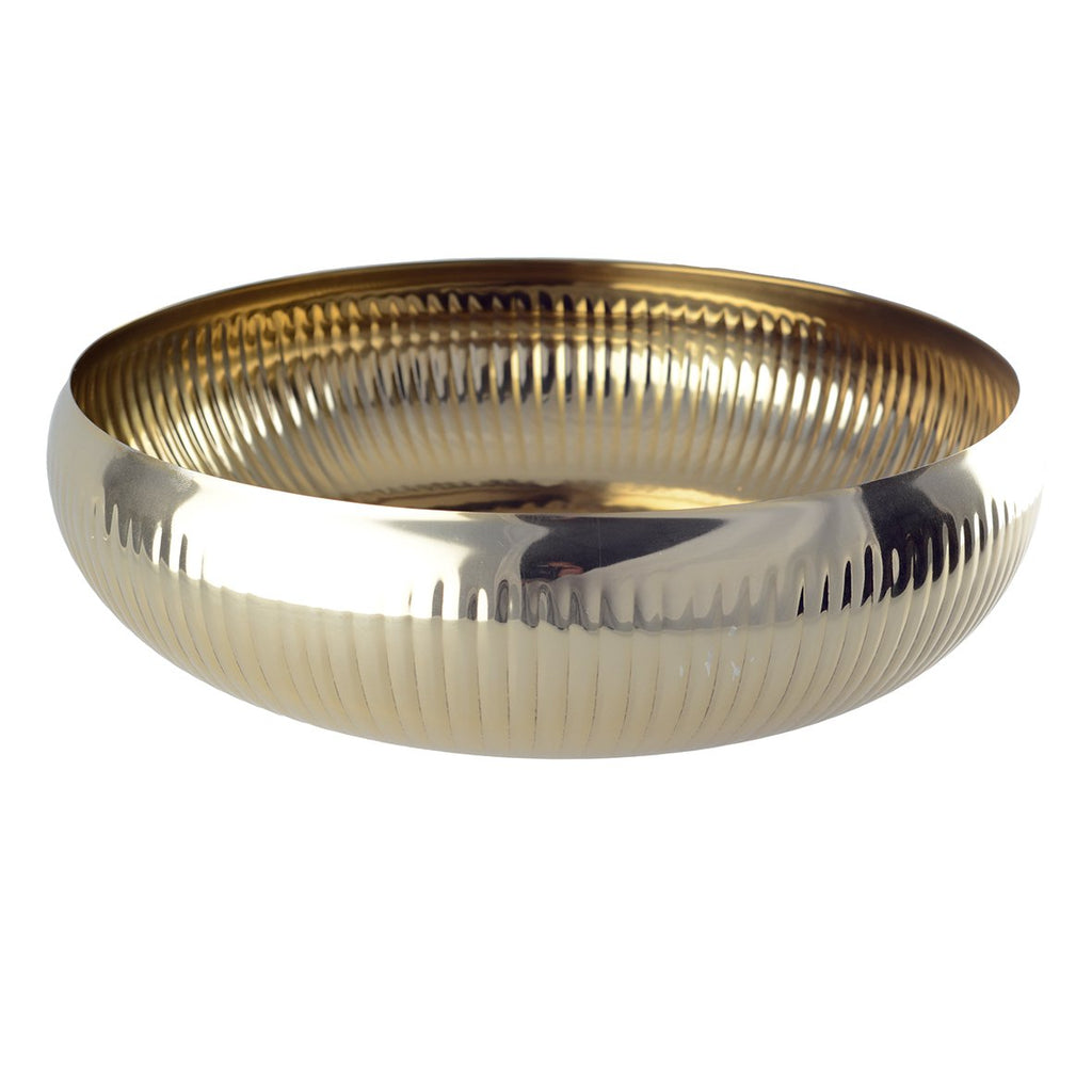 36 cm gehakte patroon vergulde fruit gesneden