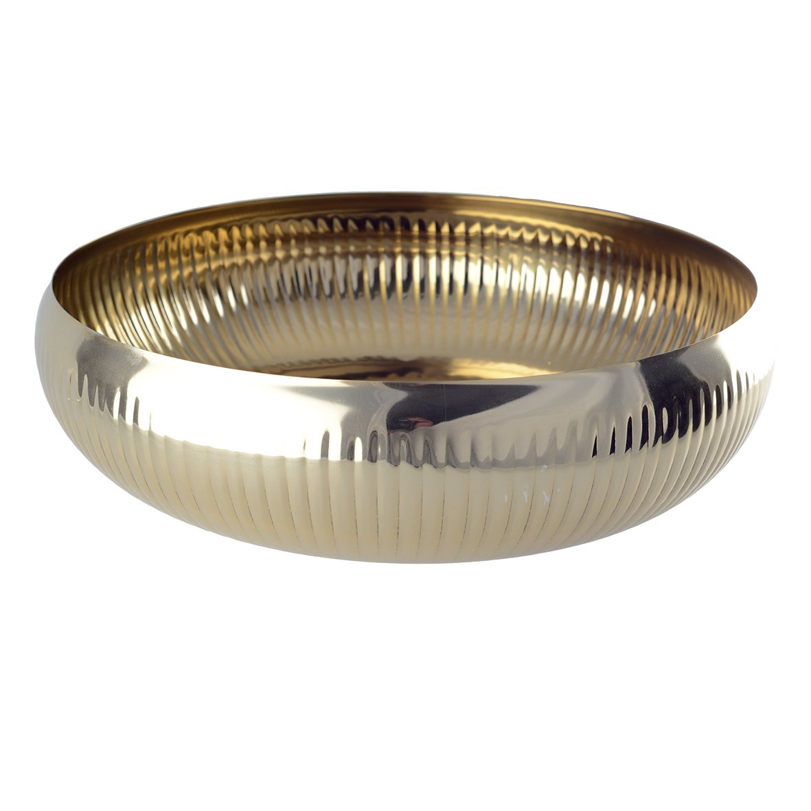 36 cm gehakte patroon vergulde fruit gesneden