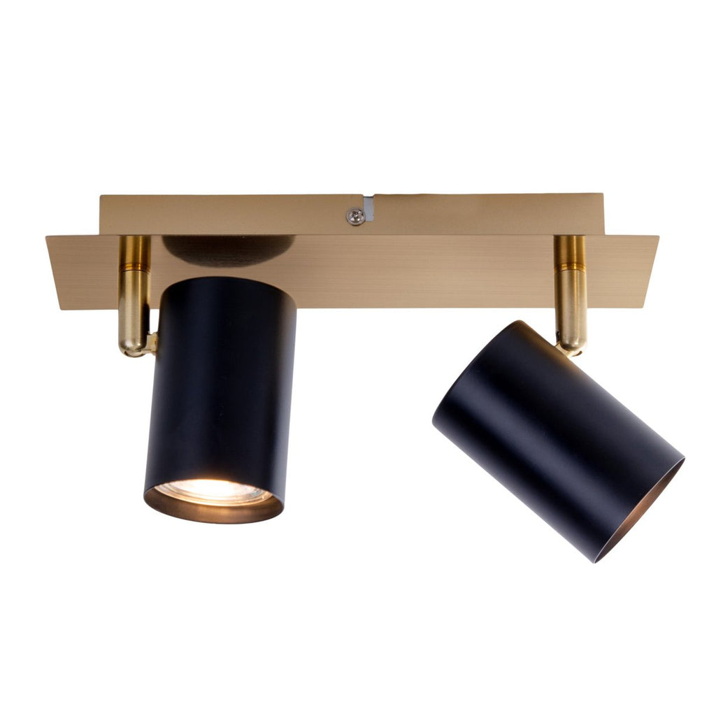 Liv · Messing plafondlamp — zwart