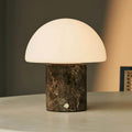 Maris Brown / Emperador Dark - Classic Marble Laidable Table Lamp met 3 lichte kleuren en dimfunctie