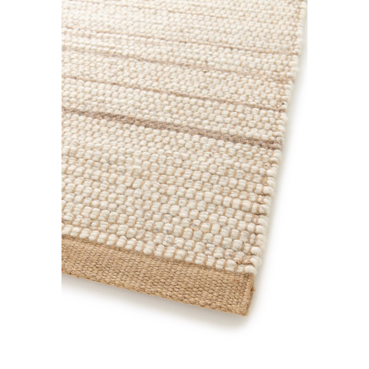 Handgemaakt wollen tapijt van New Zeland en Jute Marius