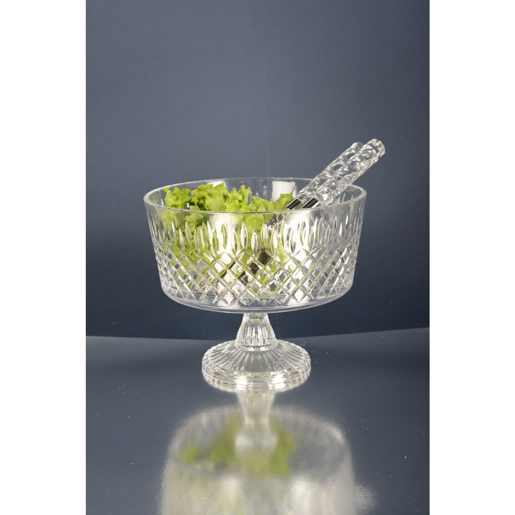 Hammered Silver Salad bestek