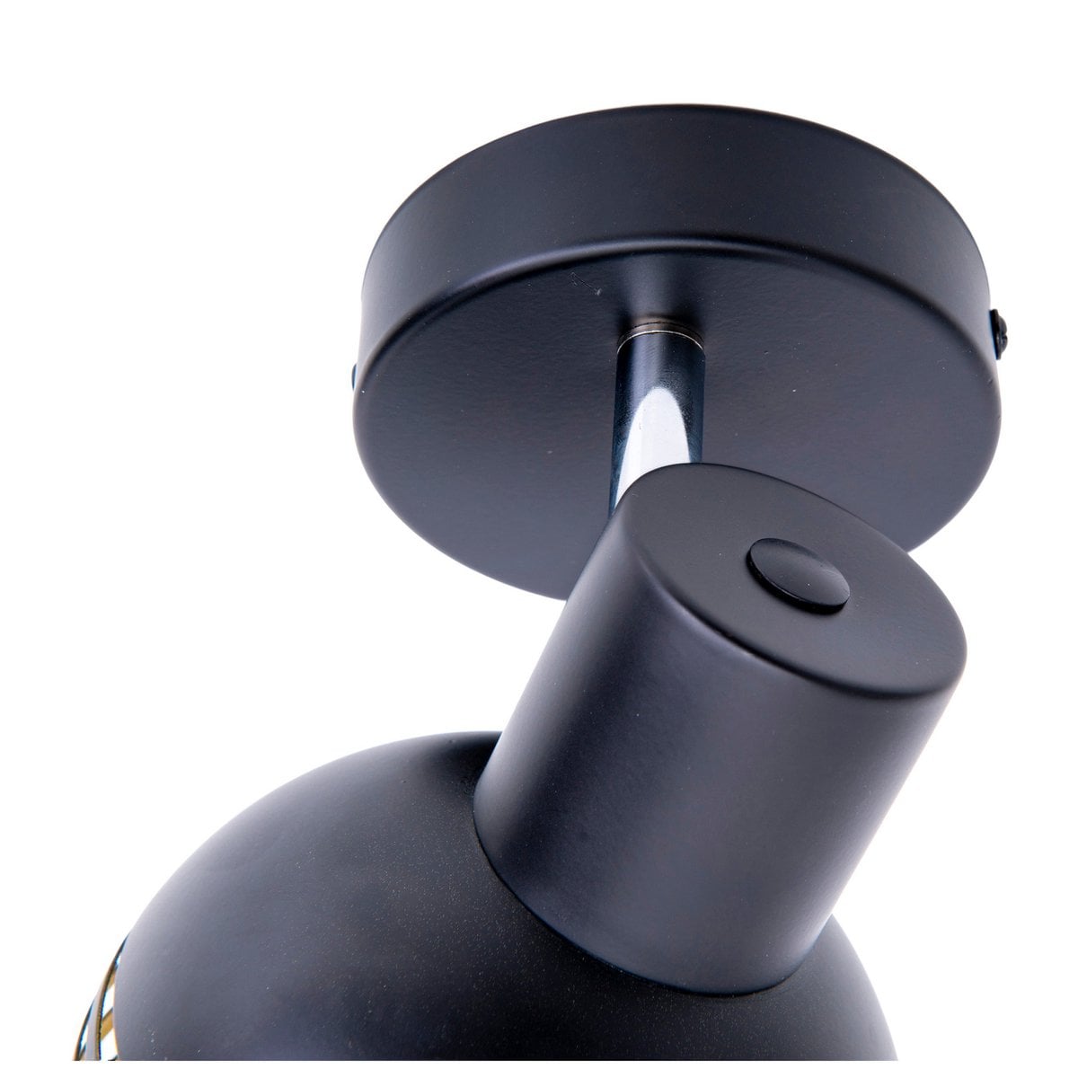 Liv · Houten plafondlamp — zwart