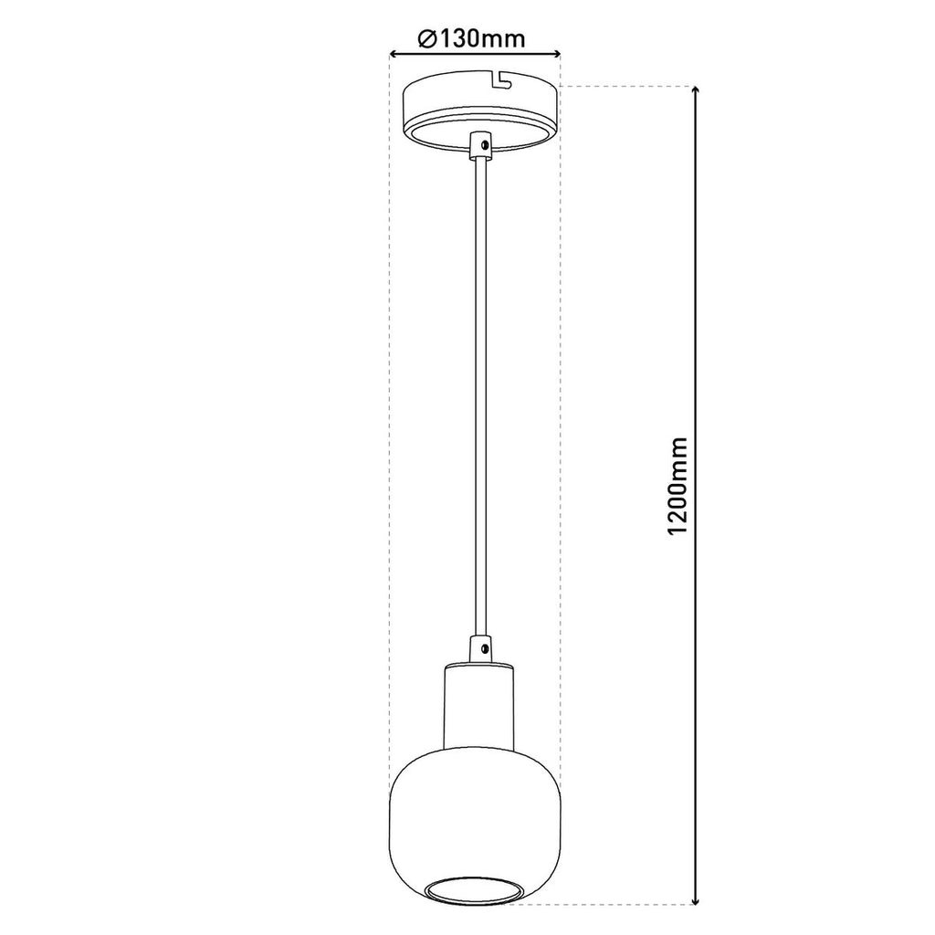 1-pendelende lamp "fumoso", hanglamp gemaakt van metaal en glas in zwart, met E14-aansluiting, voor eetkamer, woonkamer, gang of kantoor, hangende lamp 80 x 20 cm