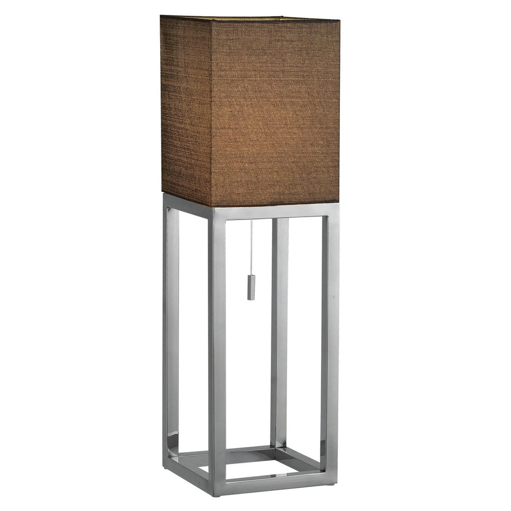 Liv · Metalen tafellamp — chroom