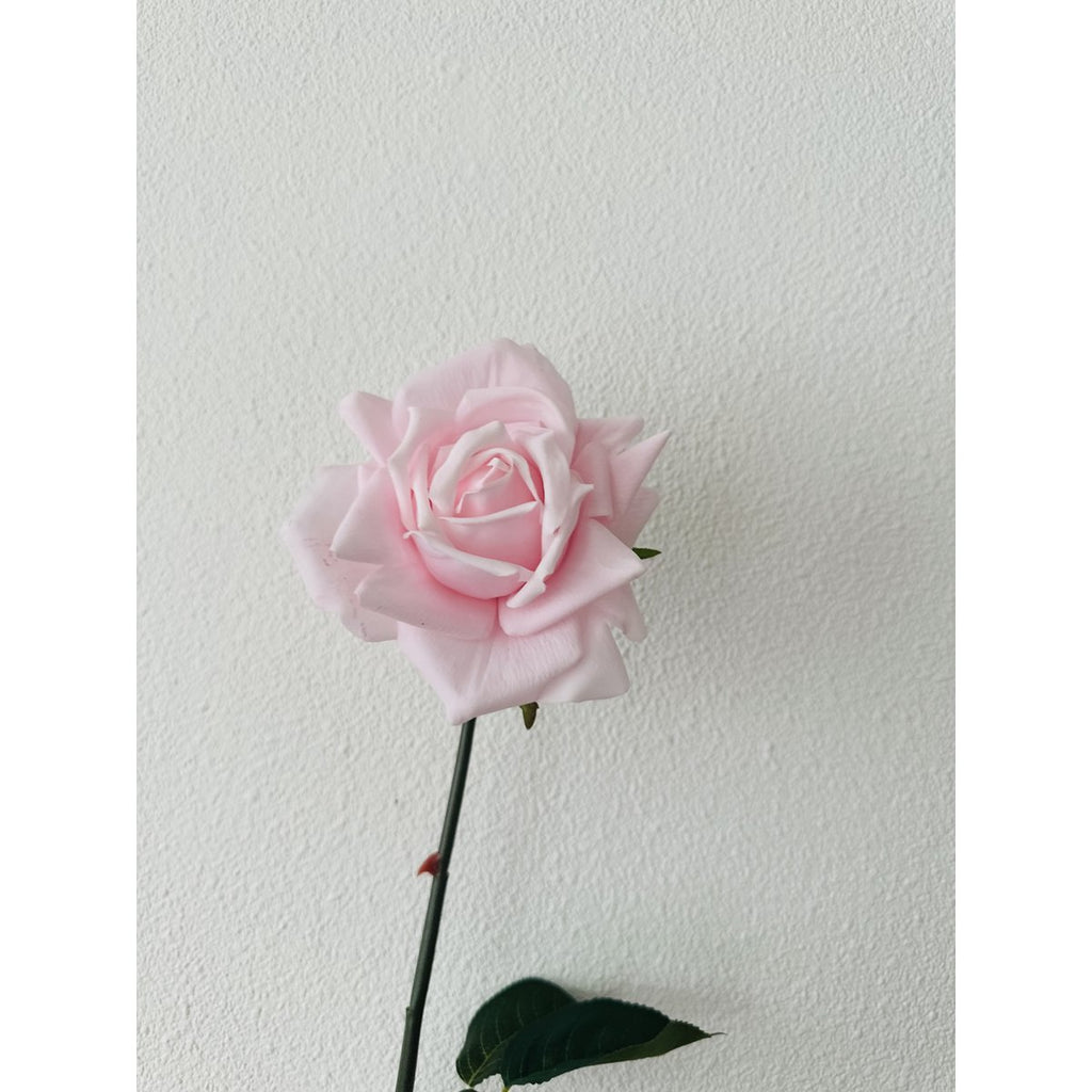 QMF Hand Touch Rose 72cm pink 2PCS