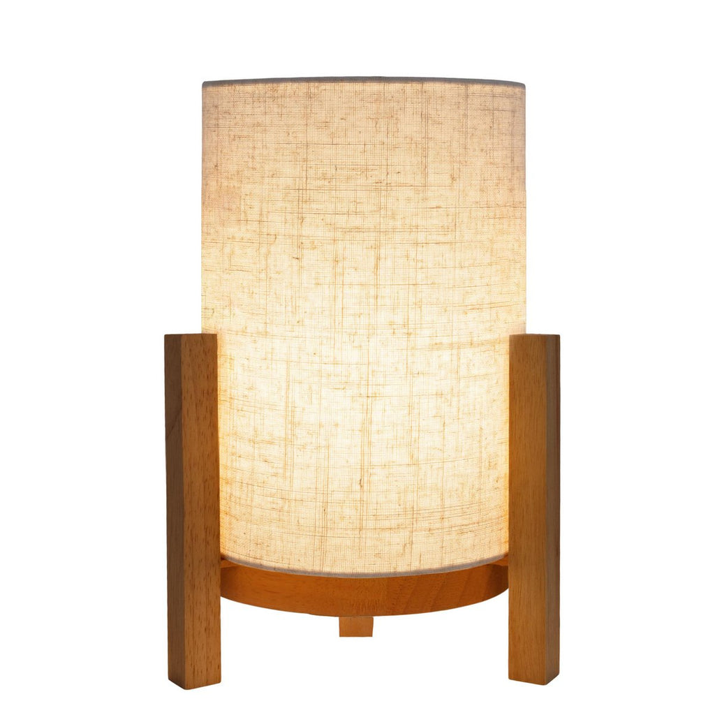 Liv · Touch-dimbare tafellamp — 32cm wit/natuur