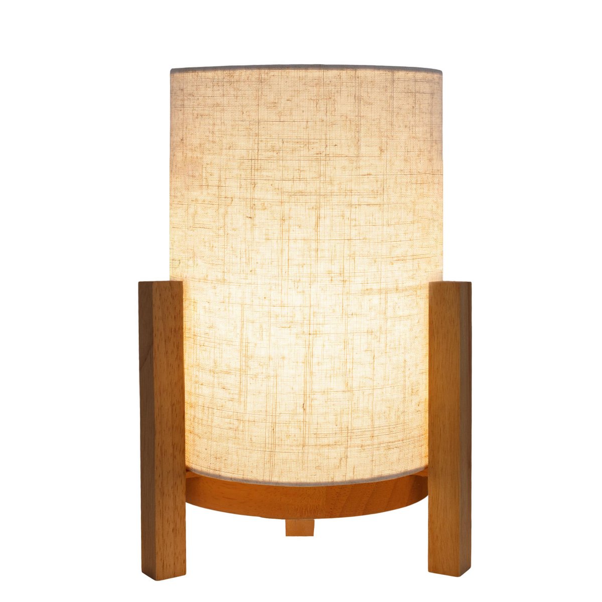 Liv · Touch-dimbare tafellamp — 32cm wit/natuur
