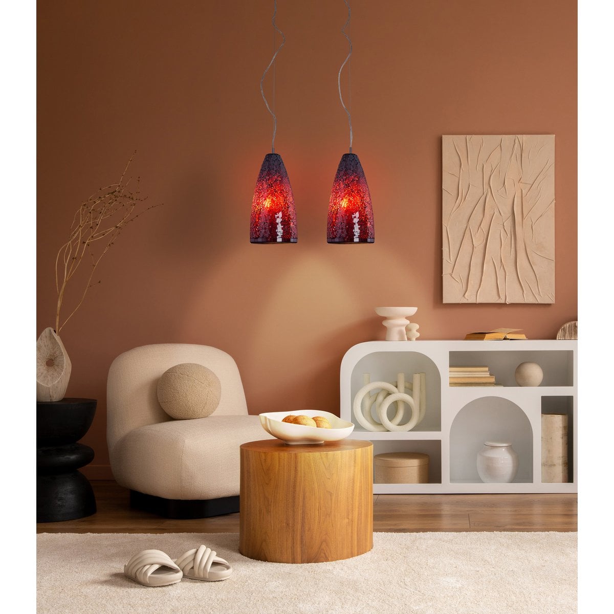Liv · Glazen hanglamp