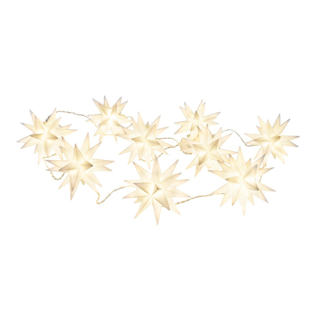 9 serie buiten LED Kerstmis lichte keten 3D-sterren /kerstlichten-wit