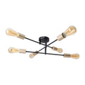Liv · Houten plafondlamp — zwart