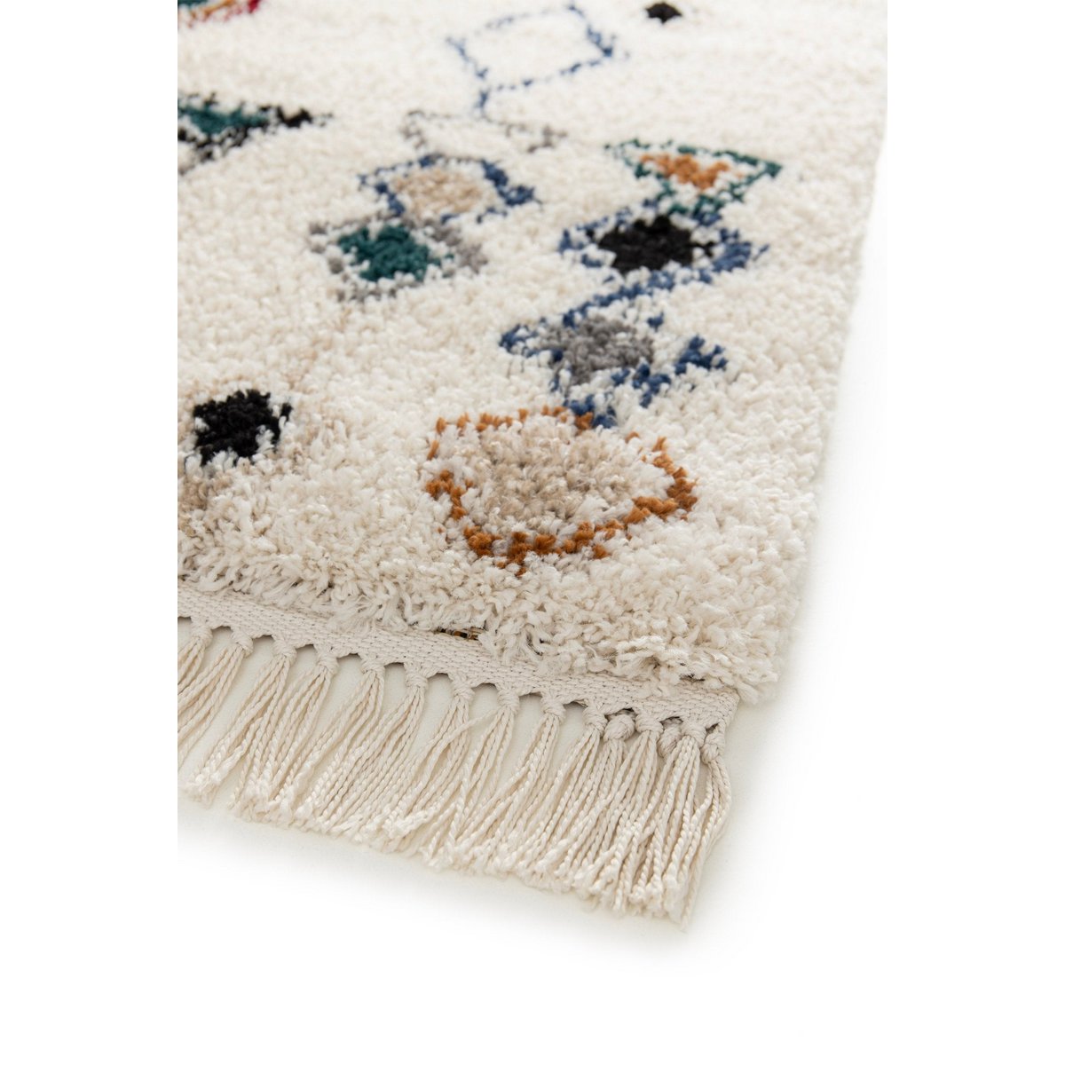 Etnisch tapijt met franjes Inspiratie Bedouine Mogador