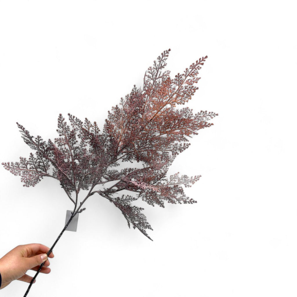 Herfstserie Perzische bladeren | Zijden kunstbloem | Lengte 96cm  1pcs