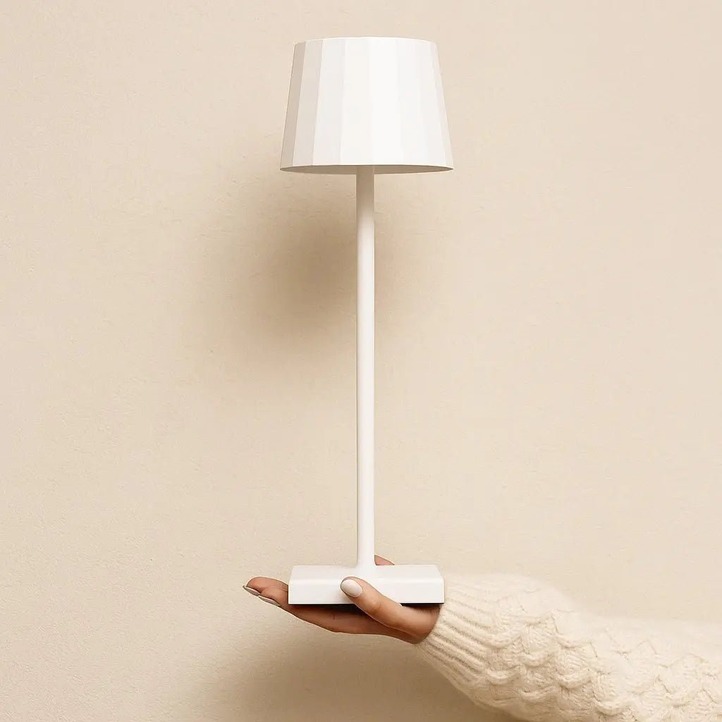 William White oplaadbare tafellamp – draadloos, dimbaar, batterijduur van 120 uur