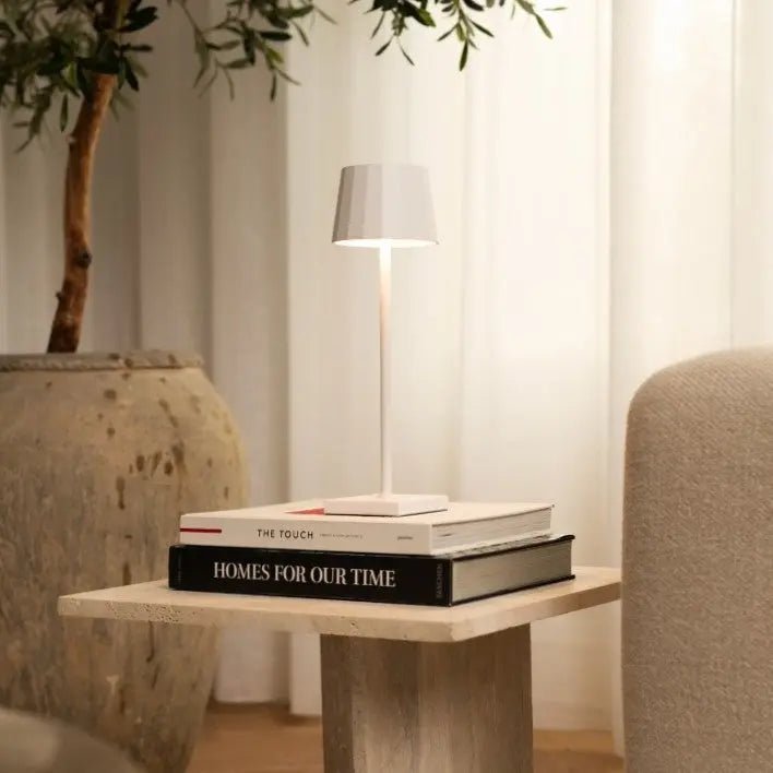 William White oplaadbare tafellamp – draadloos, dimbaar, batterijduur van 120 uur