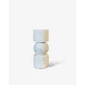 KANDELAAR | MARBLE | WHITE S H19.5cm*W8cm D 8cm