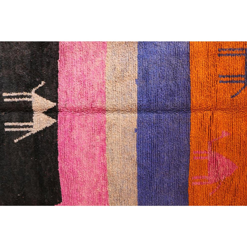 Berber tapijt boujaad gekleurd 200 x 304 cm