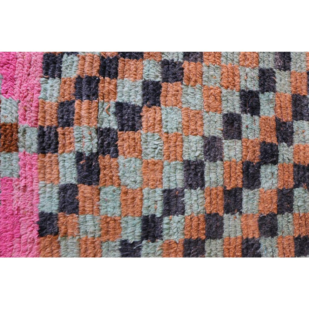 Berber Corridor tapijt boujad gekleurd 78 x 743 cm