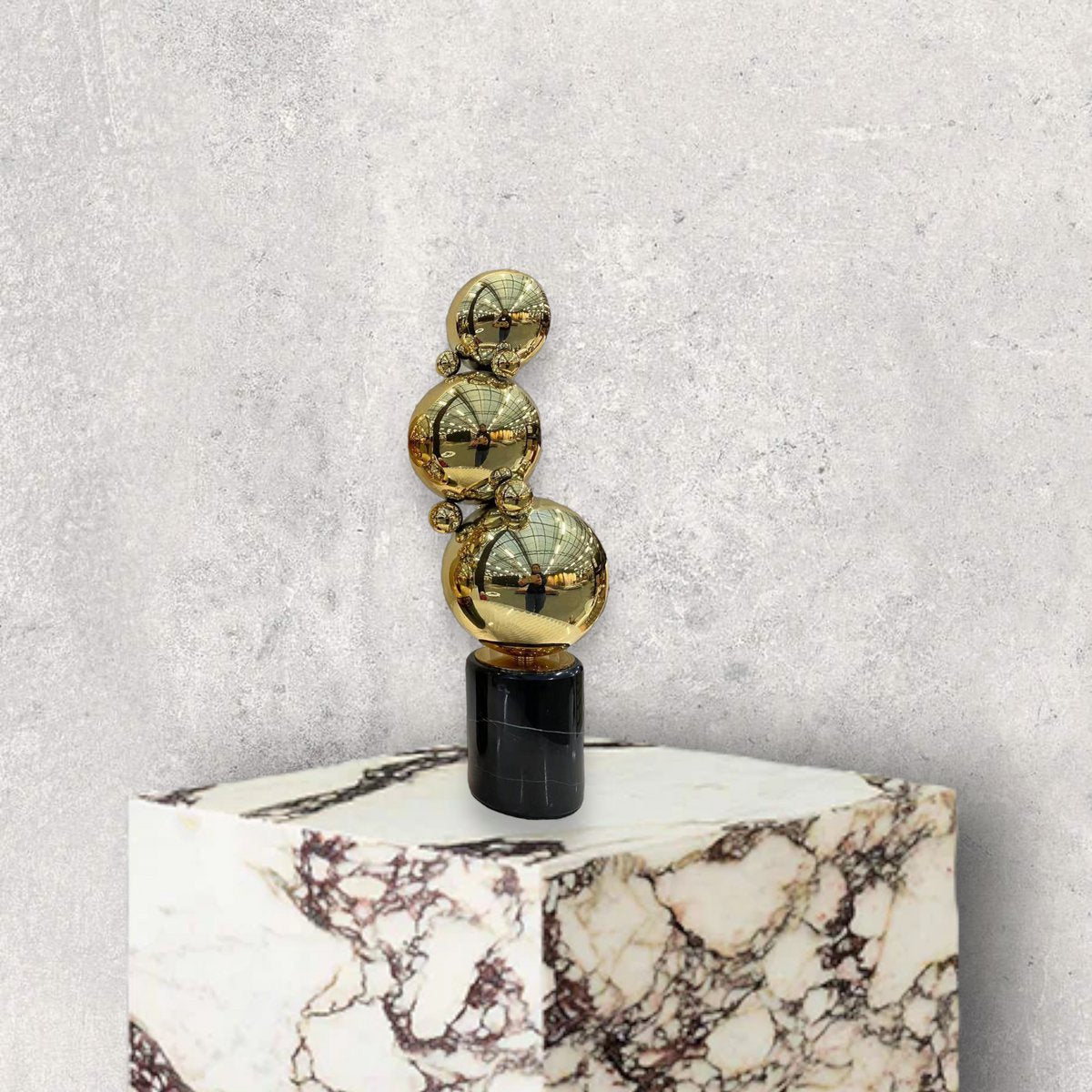 Marmer en messing (ZH-05groot formaat)