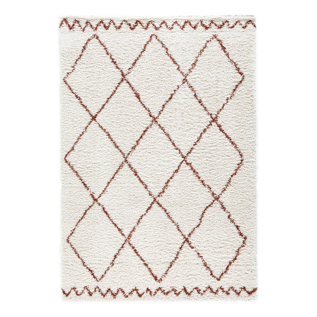 Zacht en volumineus ruige tapijt voor warm interieur tifin