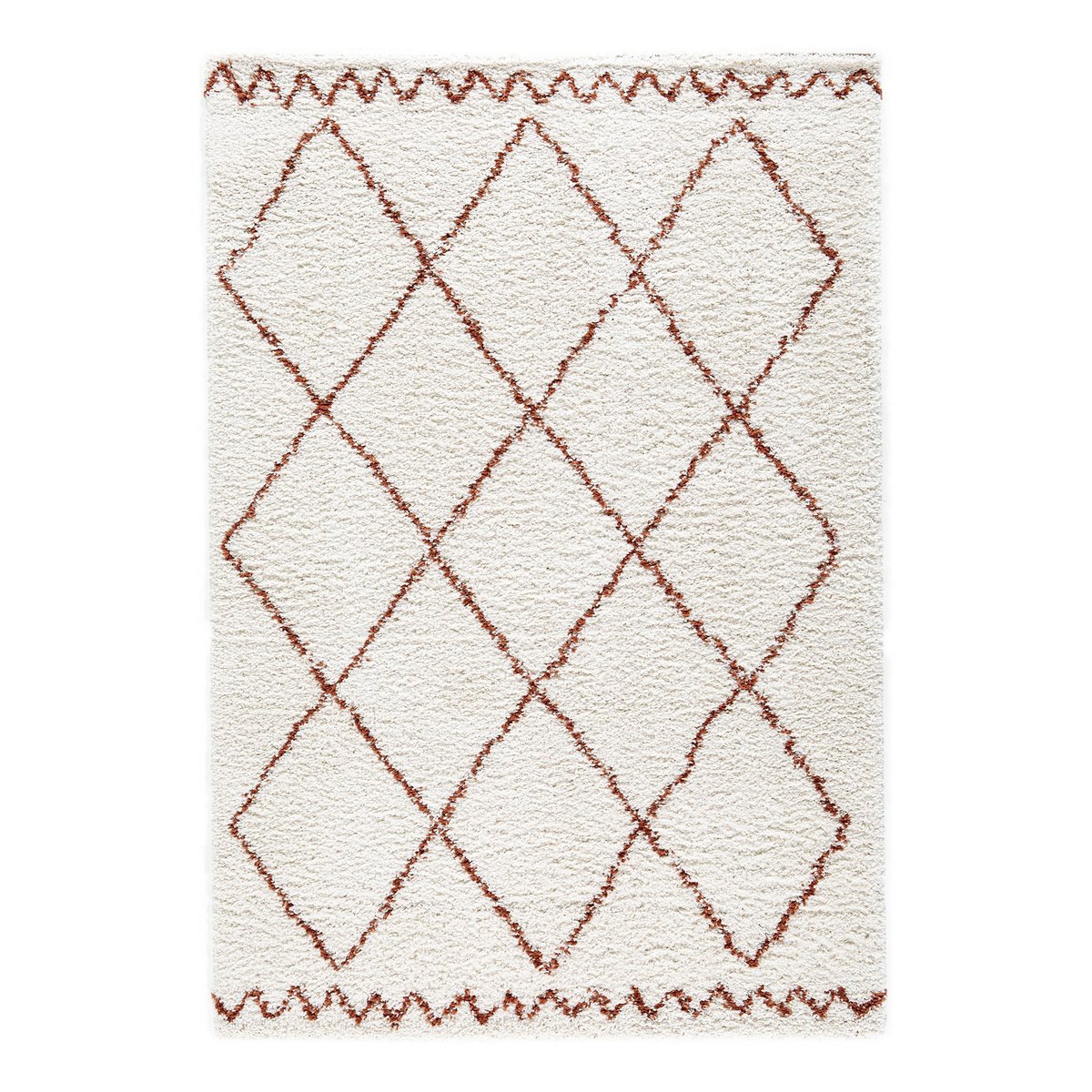 Zacht en volumineus ruige tapijt voor warm interieur tifin