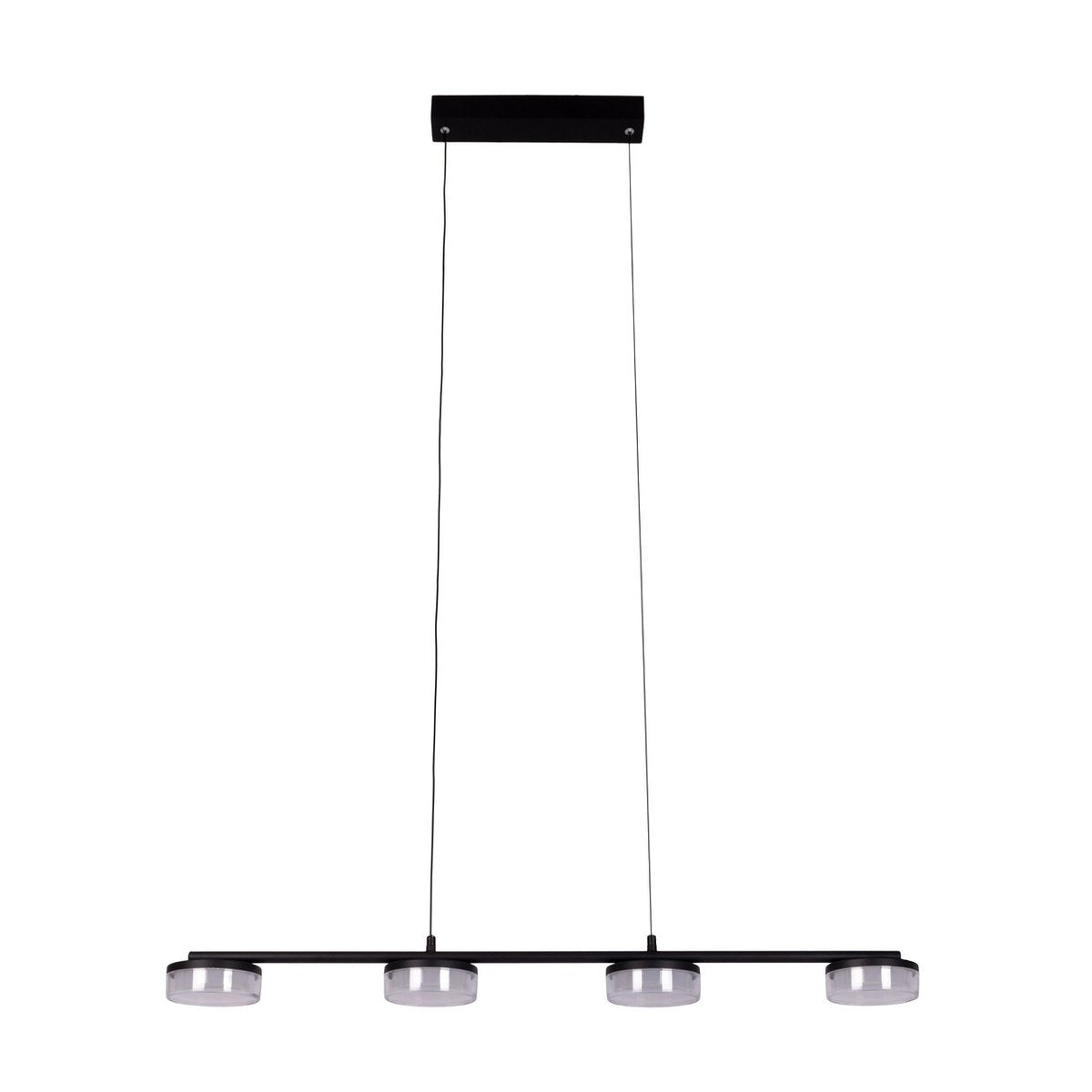 Liv · Glazen hanglamp — zwart