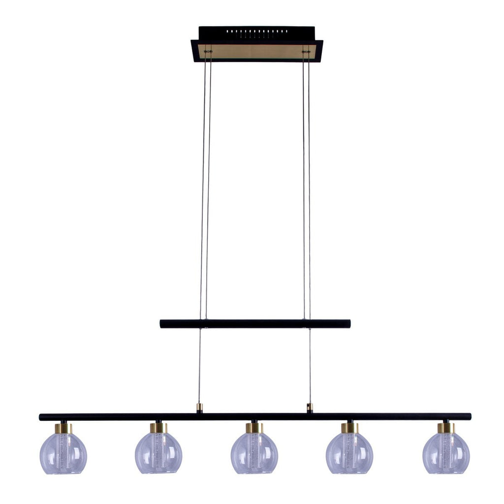 Liv · Messing hanglamp — zwart