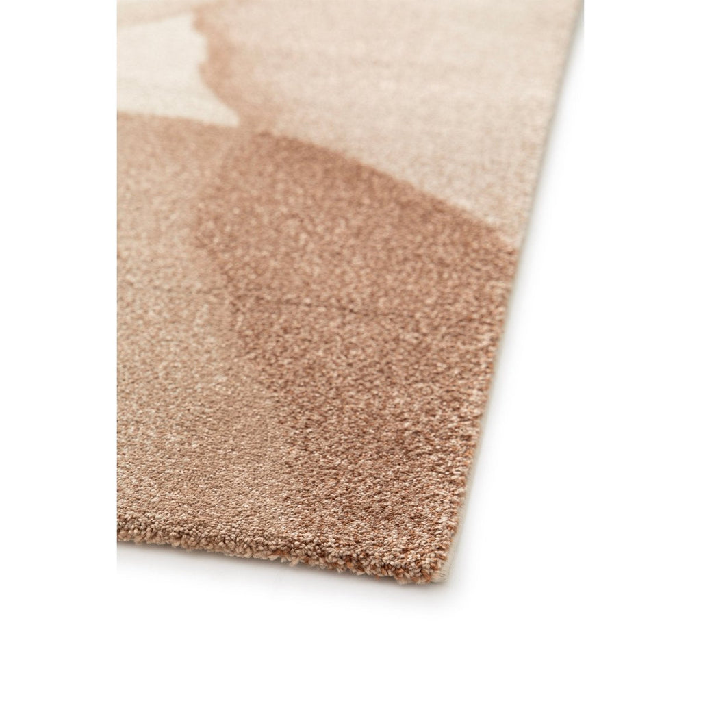 Abstract polyester gerecycled aquarel tapijt