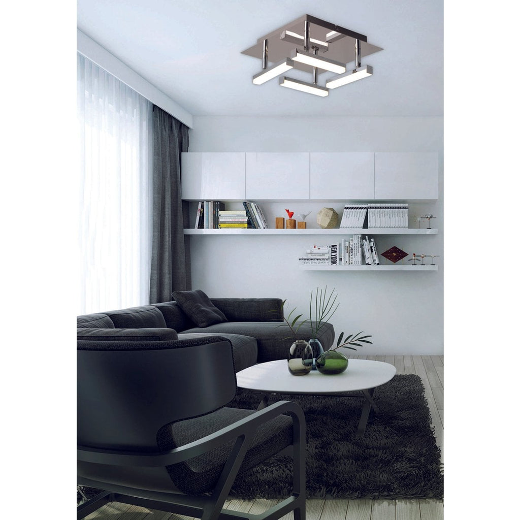 Liv · Plafondlamp — chroom