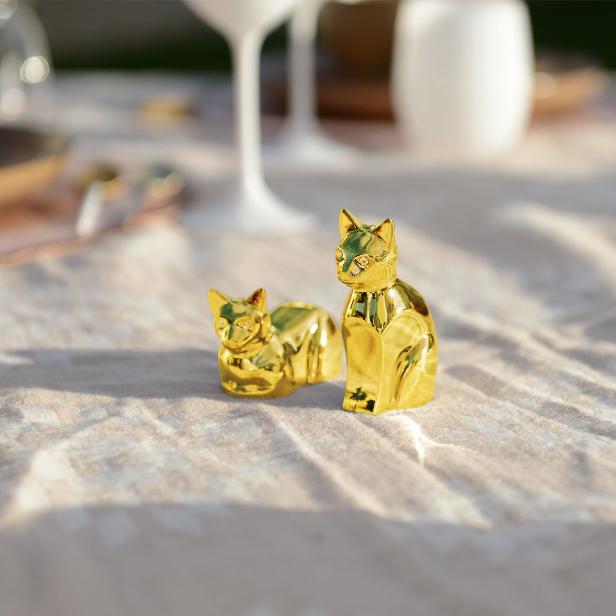 Gouden katzout en peper