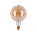 LED -lamp "Dilly Max", 5 watt, gloeilamp gemaakt van metaal en glas, warm wit, E27 Socket LED, decoratieve LED -lamp ca.