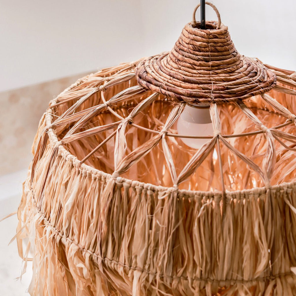 Liv · Raffia hanglamp
