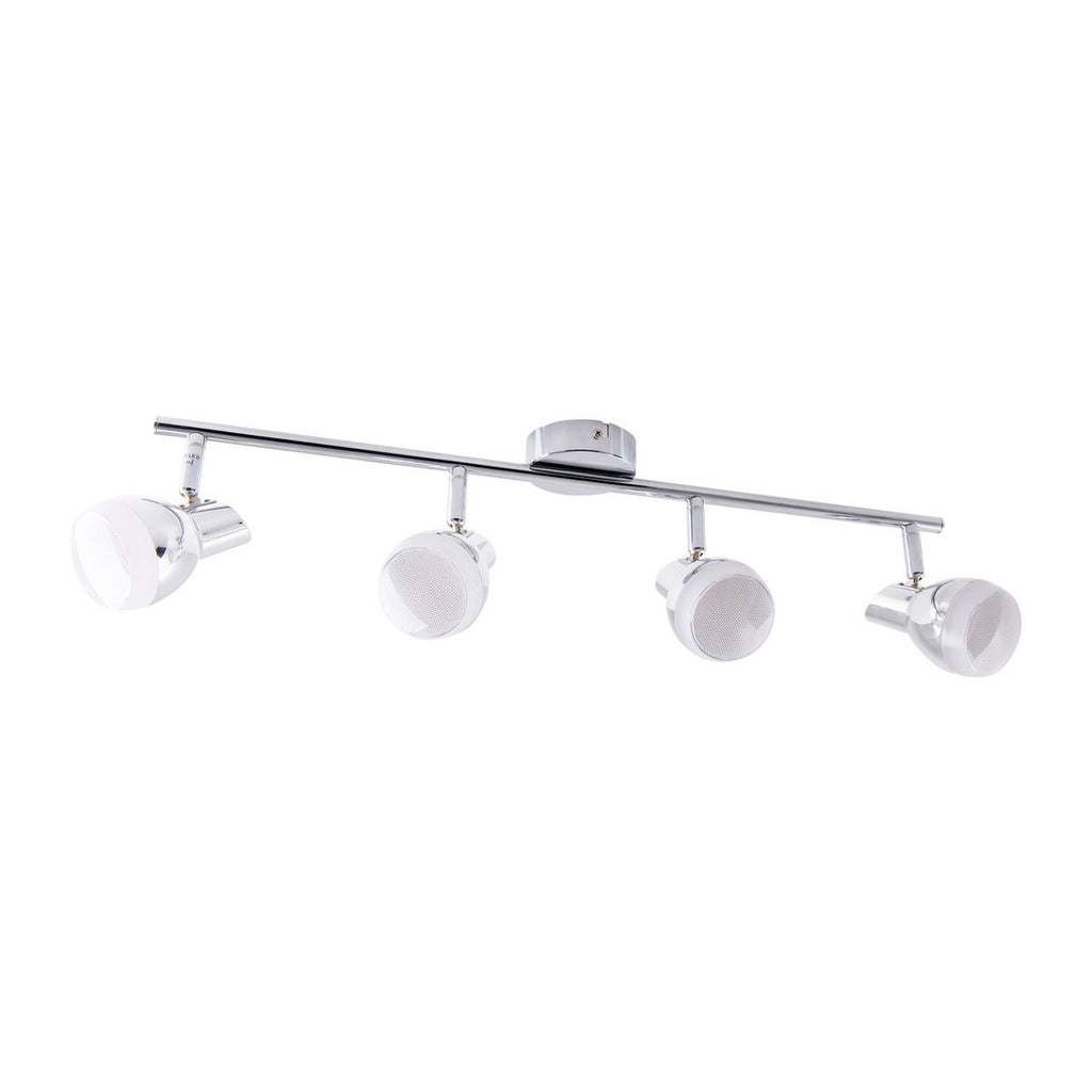 4 LED -muur en plafondrail "Chromey"