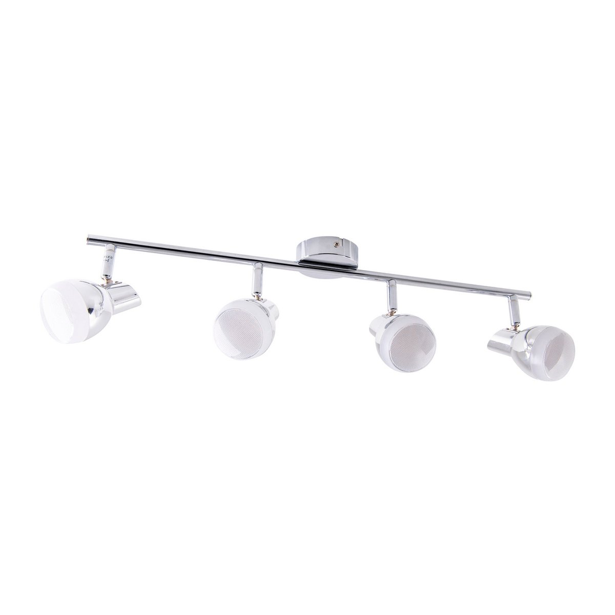 4 LED -muur en plafondrail "Chromey"