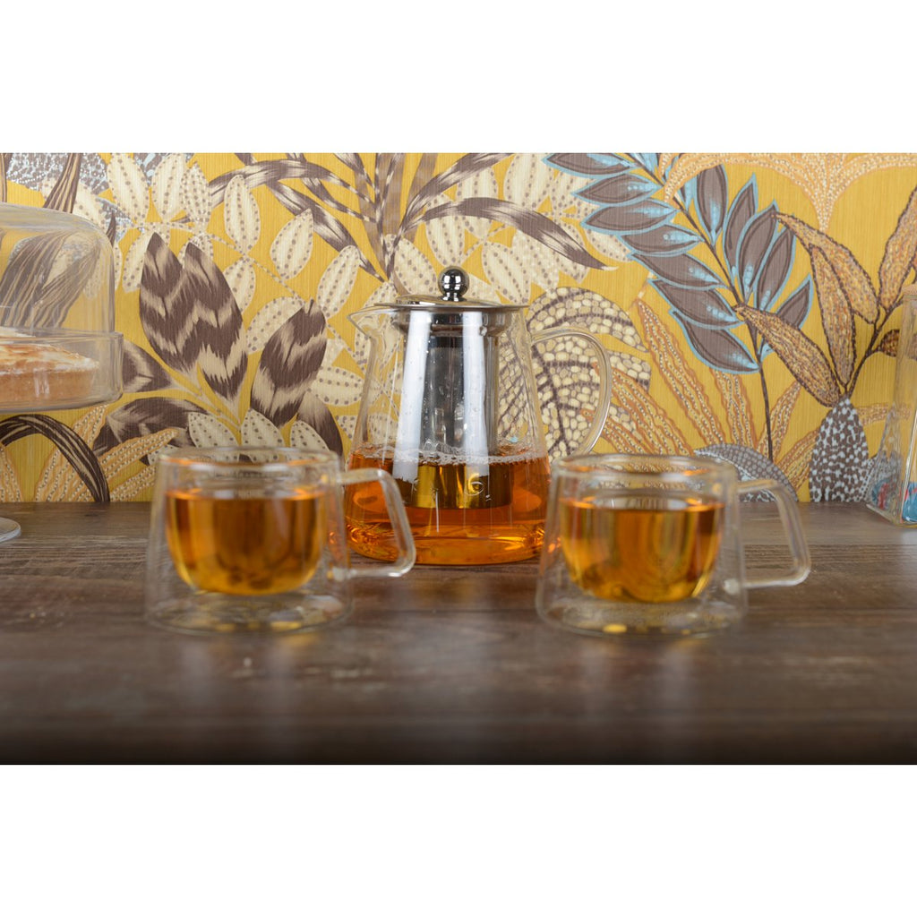 750 ml roestvrijstalen filter theepot